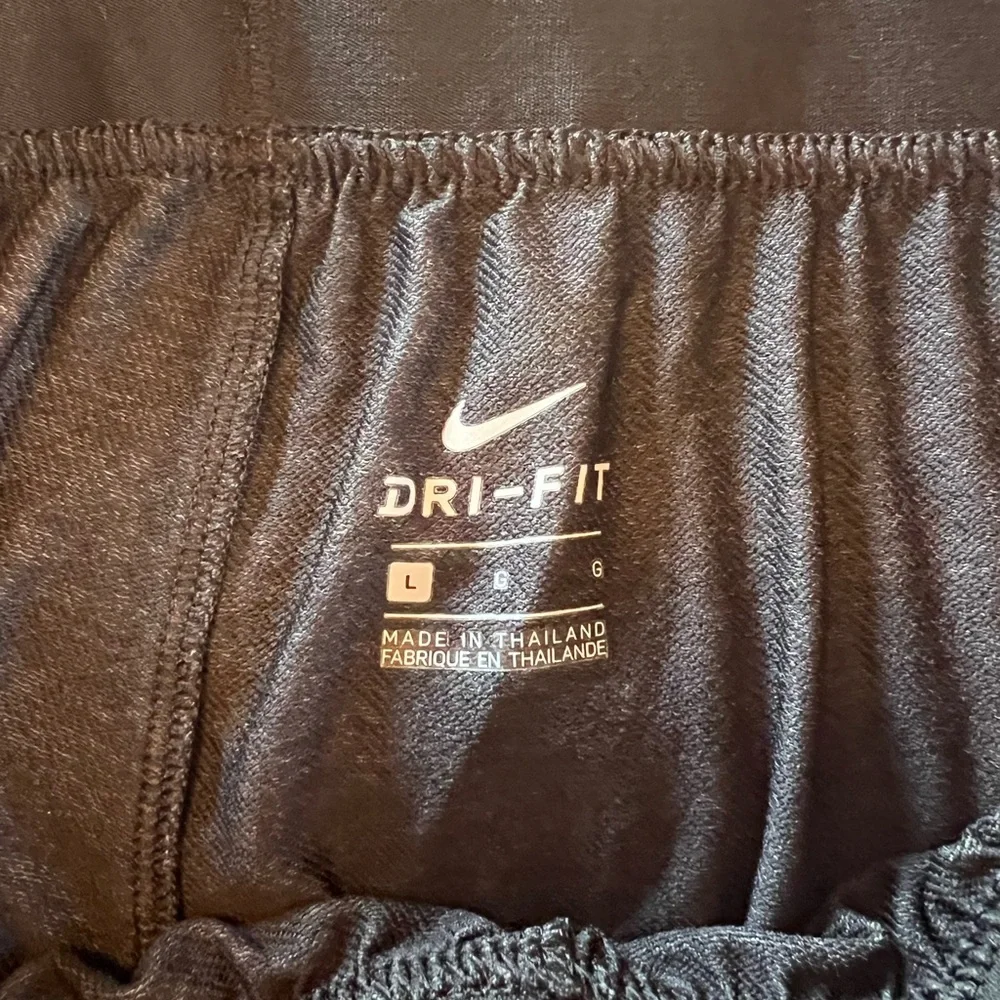 Nike Women's Charcoal Athletic Shorts - Picture 3 of 3